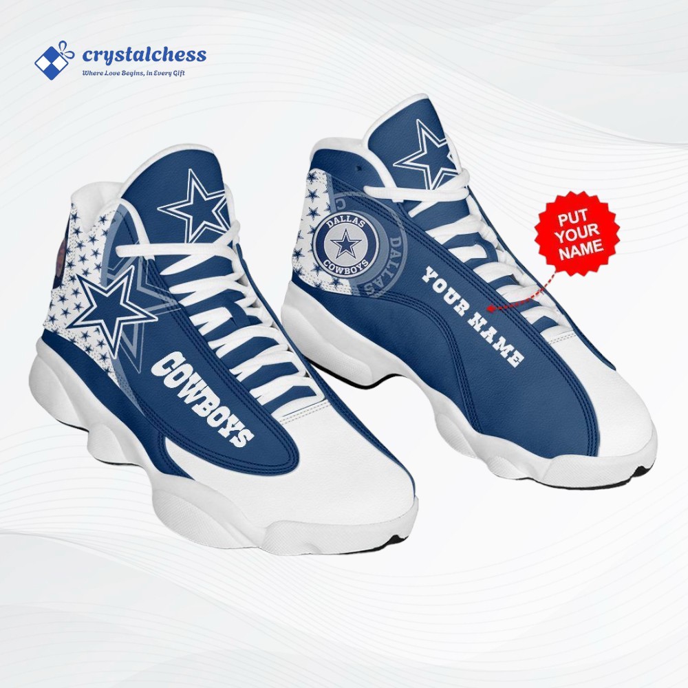 Custom JD 13 Shoes for Dallas Cowboys Fans: Football Gear Collection