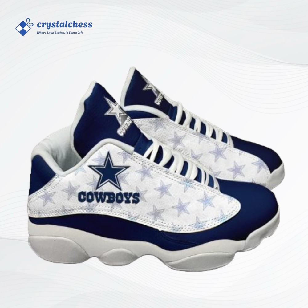 Dallas Cowboys Personalized Air JD 13 Sneakers, Ultimate Football Fan Apparel