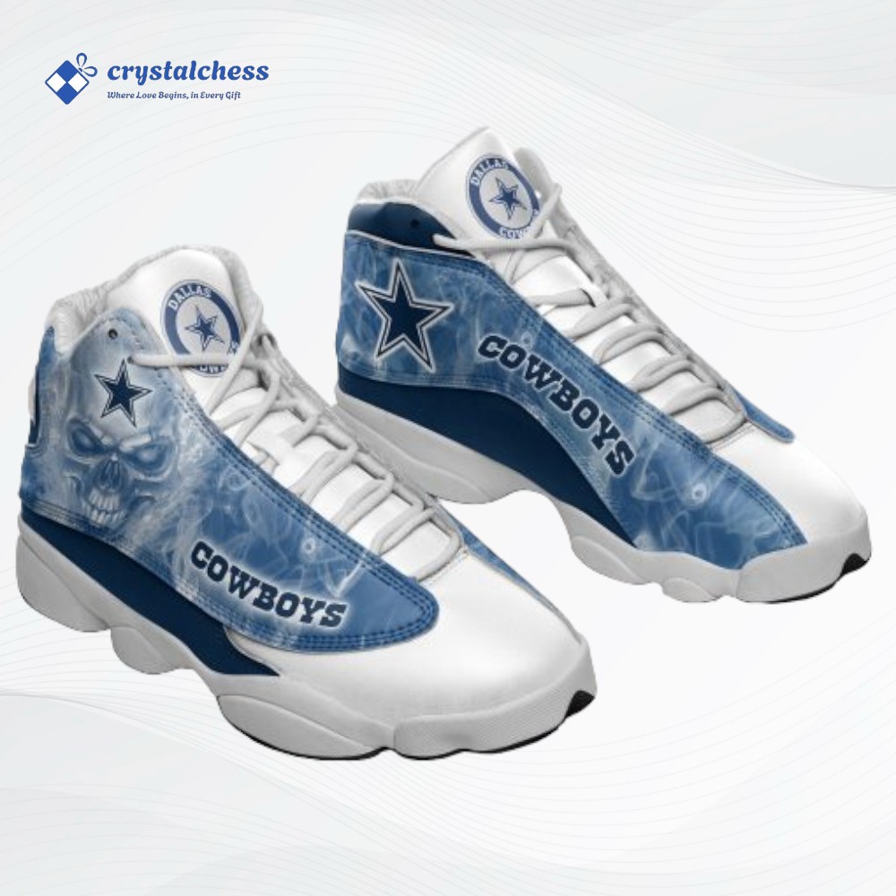 Personalized Dallas Cowboys JD 13 Sneakers, Ultimate Cowboys Fan Footwear