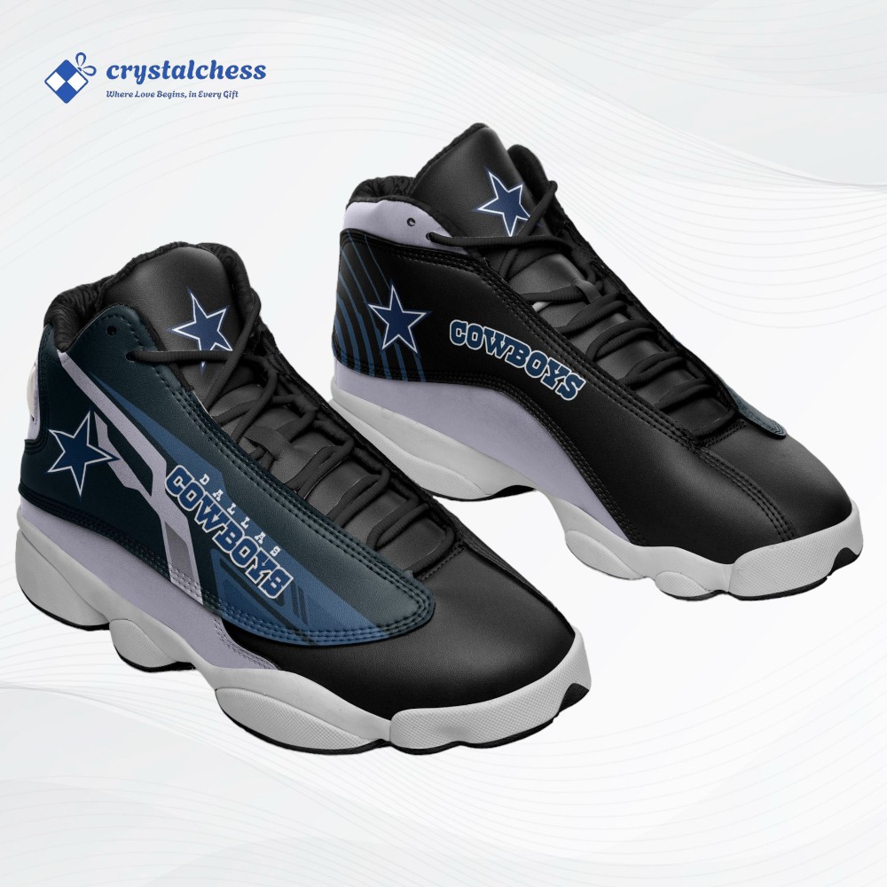 Dallas Cowboys Custom JD 13 Sneakers, Official Team Footwear