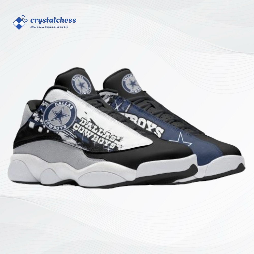 Custom Dallas Cowboys JD 13 Shoes, Premium Cowboys Fan Gear