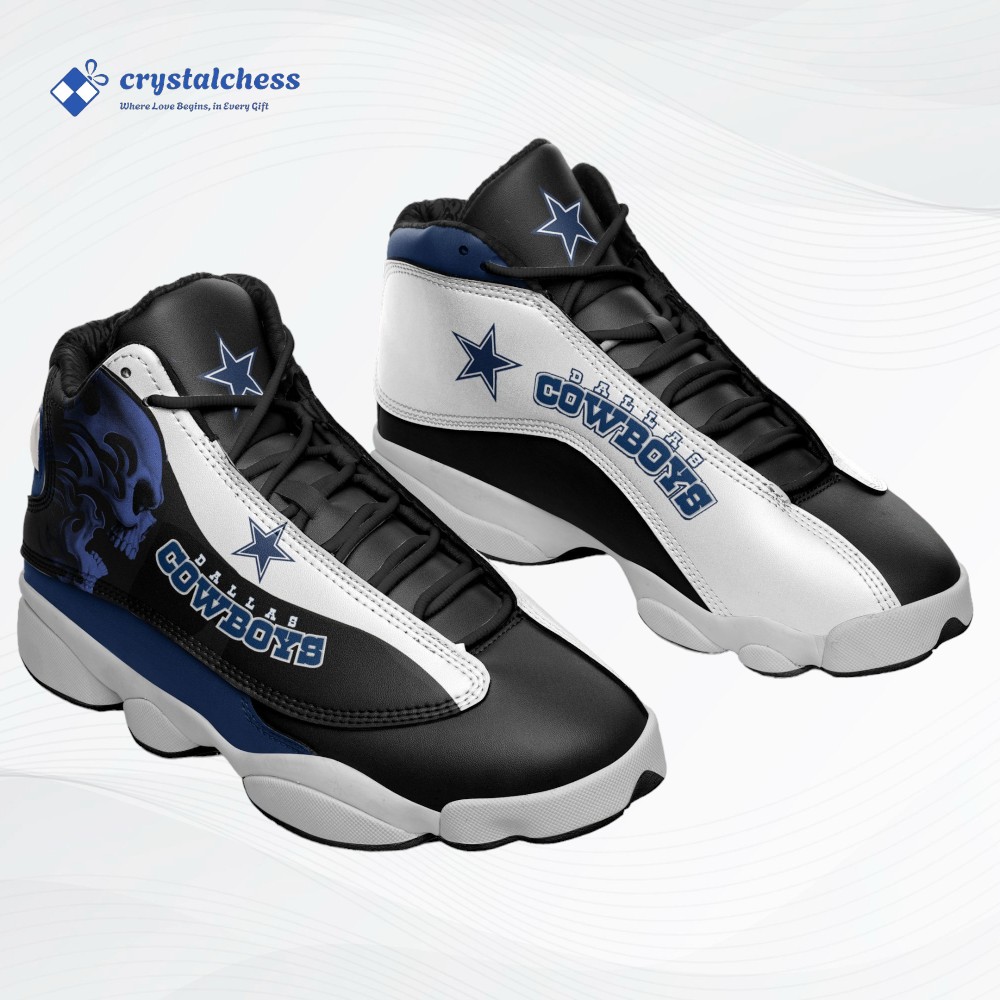 Dallas Cowboys Personalized JD 13 Sneakers, Official Cowboys Merchandise