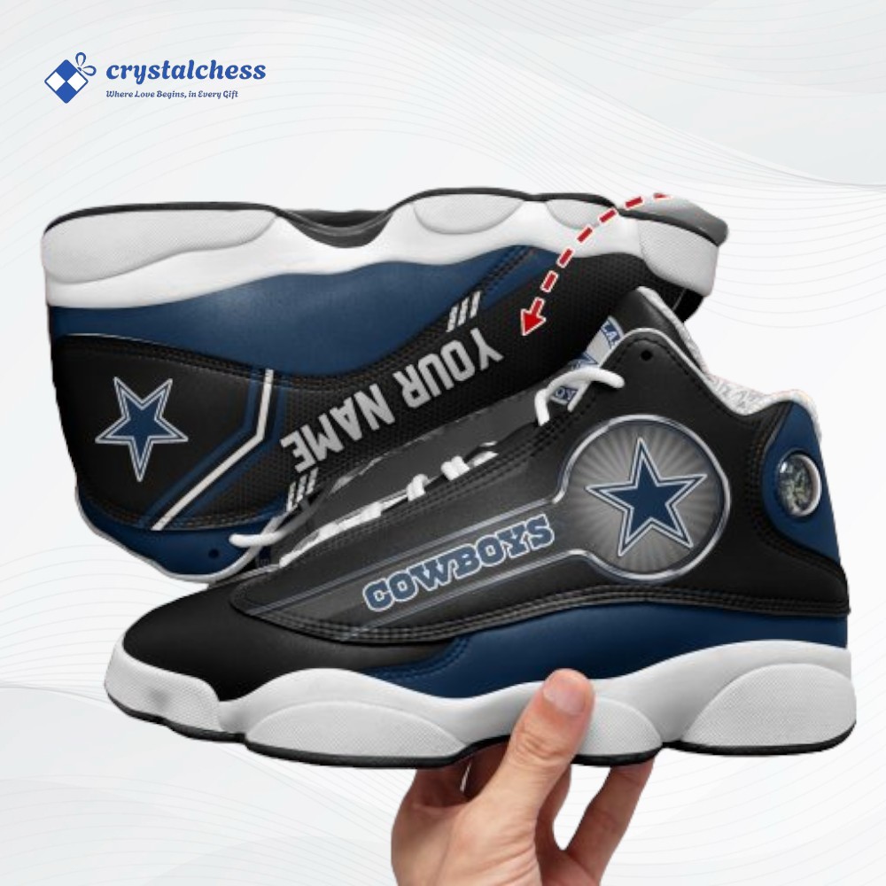 Custom Dallas Cowboys Air Jordan 13 Sneakers, Ultimate Fan Gear