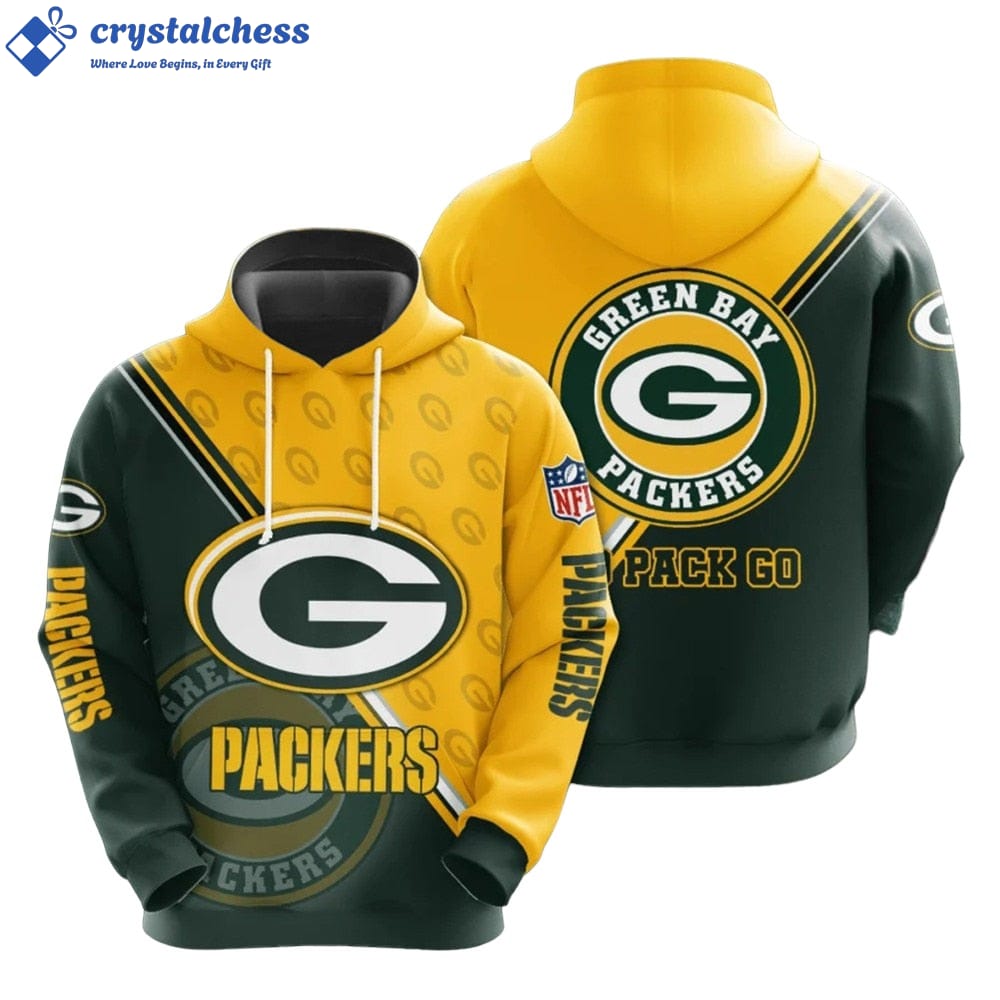 Green Bay Packers Hoodie Seal Motifs